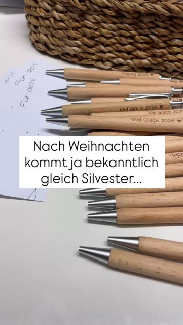 Die letzten Tage vor Weihnachten nutzen wir noch um alles Silvester- und Neujahrsgeschenke aufzufüllen. 

Wir haben an den Feiertagen auch täglich von 8-19 Uhr geöffnet. 😉

Auf ein tolles Jahr 2026! 🥳