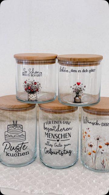 Neu eingetroffen: Unsere Dekogläser! 

Perfekt zum Dekorieren, Verschenken oder einfach, um sich selbst eine Freude zu machen. 🥰

Schlicht, zeitlos und vielseitig 🤭
Passend für jede Jahreszeit und jeden Einrichtungsstil.
